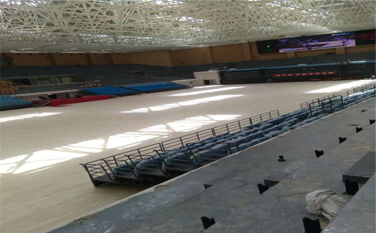 楓木舞蹈房木地板雙層龍骨結構