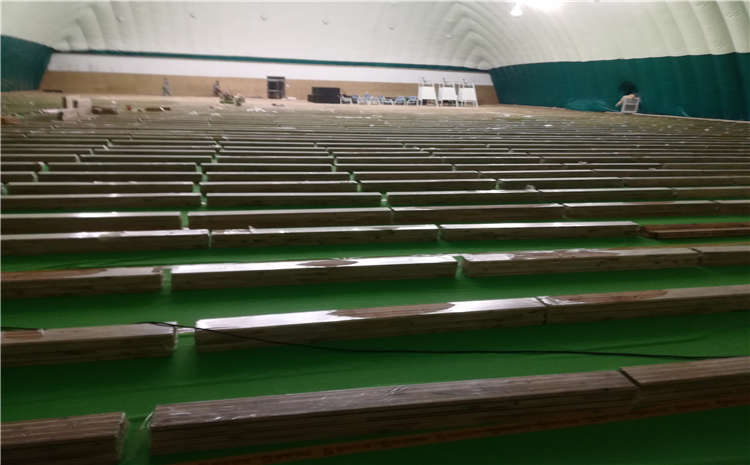 俄勒岡松舞臺木地板主輔龍骨結(jié)構(gòu)