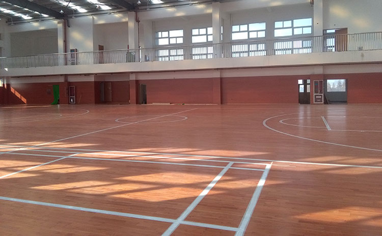 24厚籃球運動地板品牌廠家