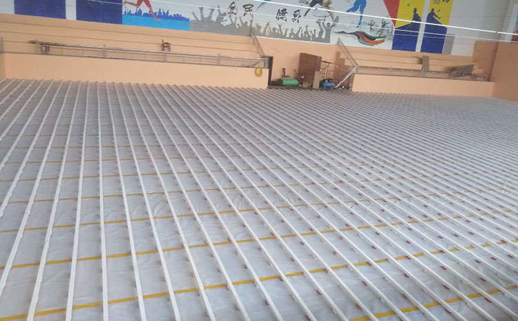 專業的籃球場木地板安裝工藝