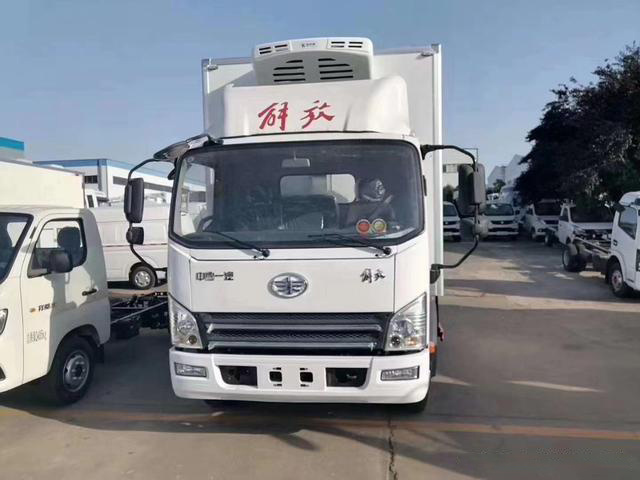 EMC易倍电竞体育品鉴：J6F冷藏车，“冰”不寻常