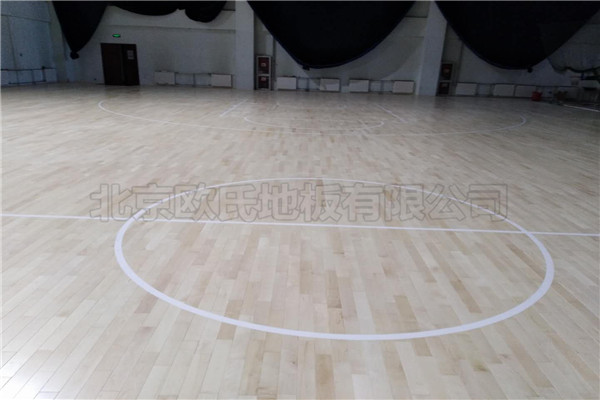 北京房山區(qū)燕山體育館木地板項目