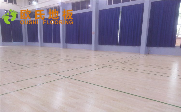 北京平谷區(qū)金通源休閑健身中心木地板案例